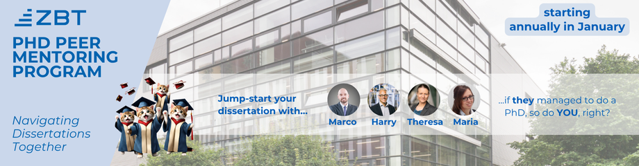 ZBT PhD Peer Mentoring Program 2026
